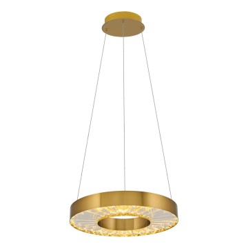 LED Luster na žici JESI LED/35W/230V 3000K promjer 40 cm brončana