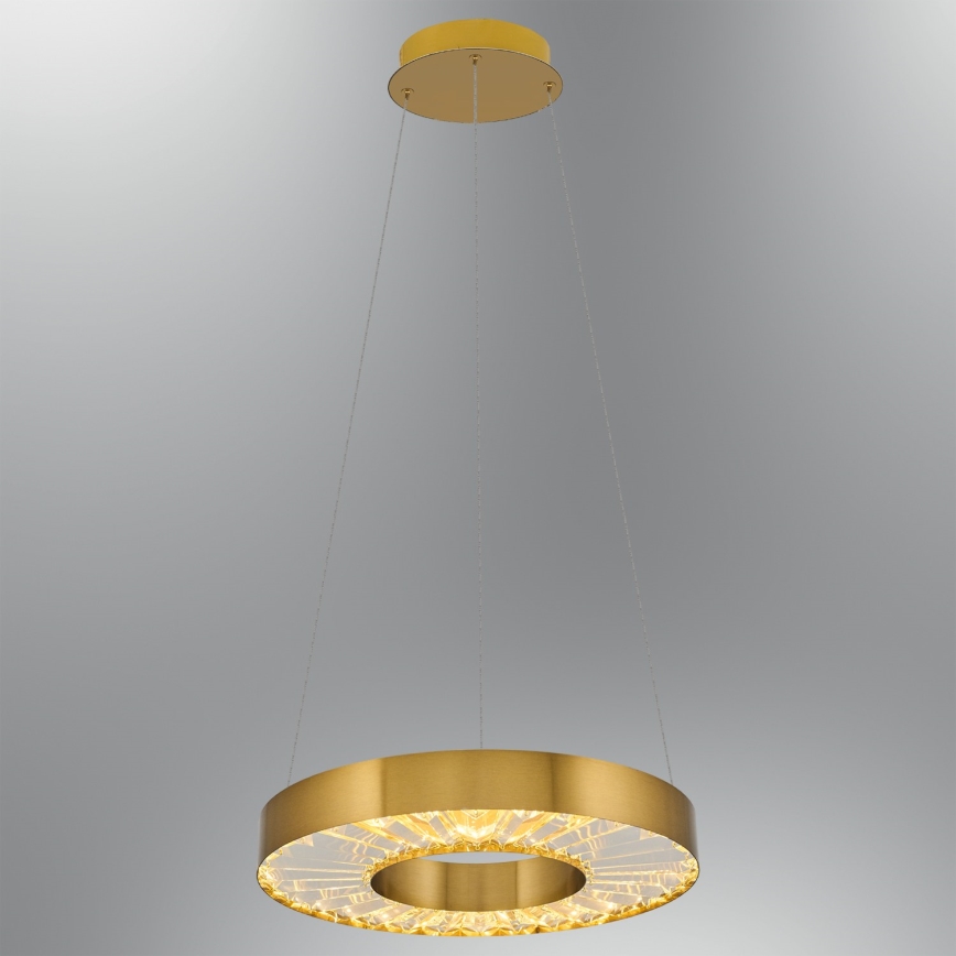 LED Luster na žici JESI LED/35W/230V 3000K promjer 40 cm brončana