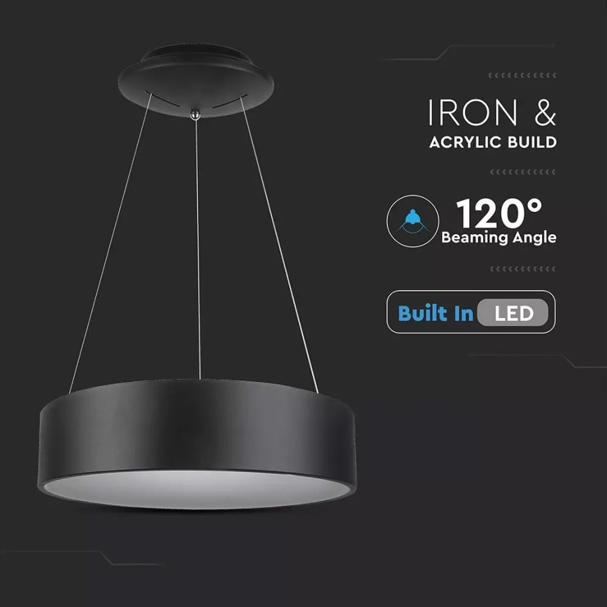 LED luster s mogućnošću prigušivanja na kabelu LED/20W/230V