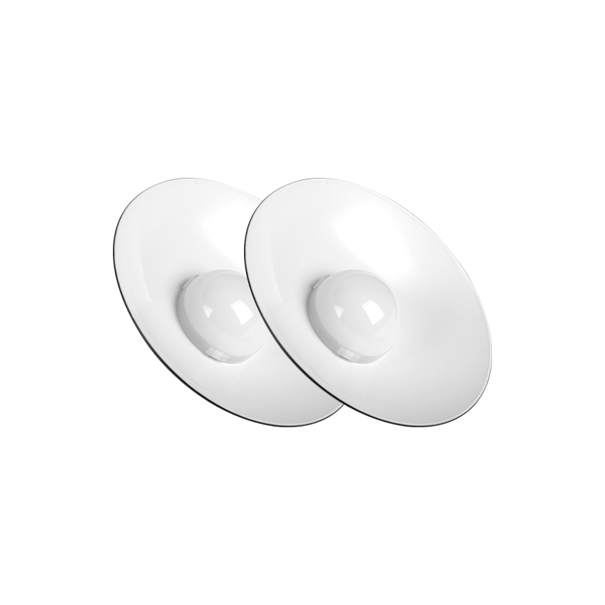 LED solarni luster na užetu s mogućnošću prigušivanja i senzorom 2xLED/1,8W/3,7V IP44 6500K 2400 mAh + daljinski upravljač