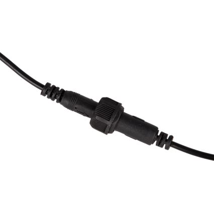 LED solarni luster na užetu s mogućnošću prigušivanja i senzorom 2xLED/1,8W/3,7V IP44 6500K 2400 mAh + daljinski upravljač