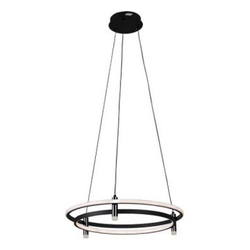 LED luster s mogućnošću prigušivanja na sajli LED/100W/230V 3000-6500K pr. 60 cm + daljinski upravljač