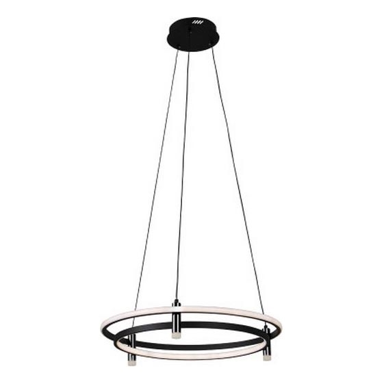 LED luster s mogućnošću prigušivanja na sajli LED/100W/230V 3000-6500K pr. 60 cm + daljinski upravljač