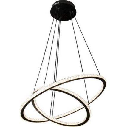 LED luster s mogućnošću prigušivanja na sajli LED/150W/230V 3000-6500K + daljinski upravljač