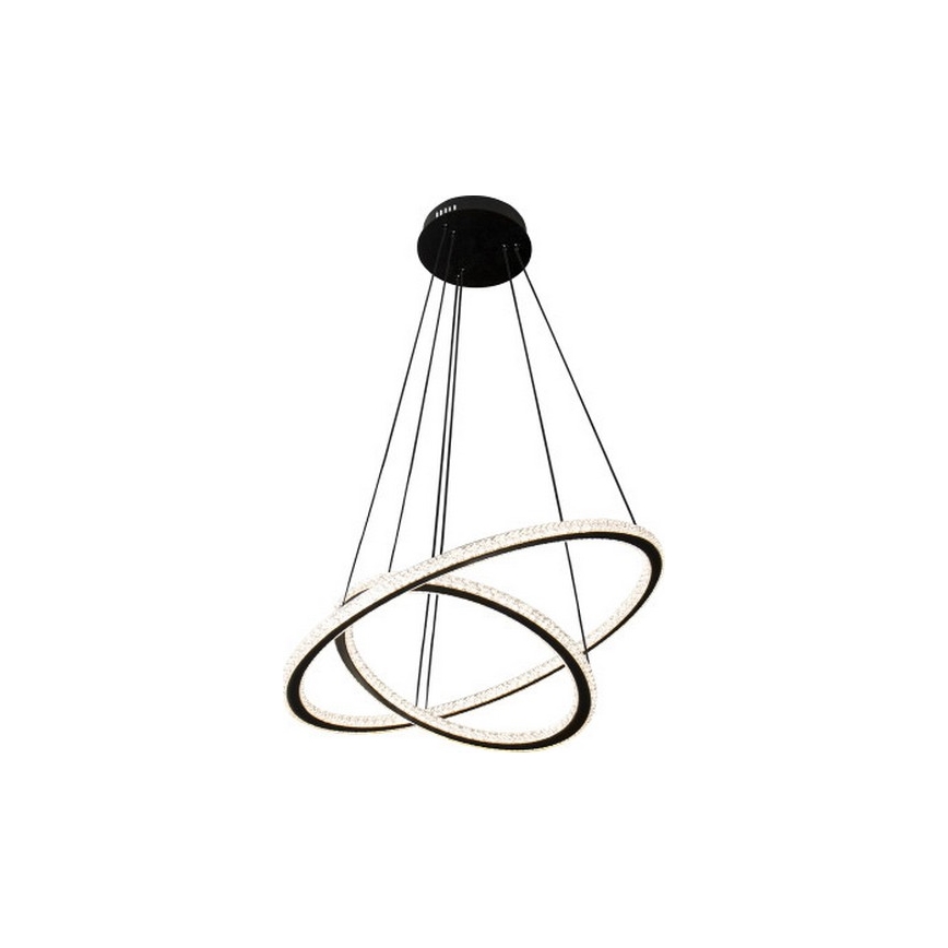 LED luster s mogućnošću prigušivanja na sajli LED/150W/230V 3000-6500K + daljinski upravljač