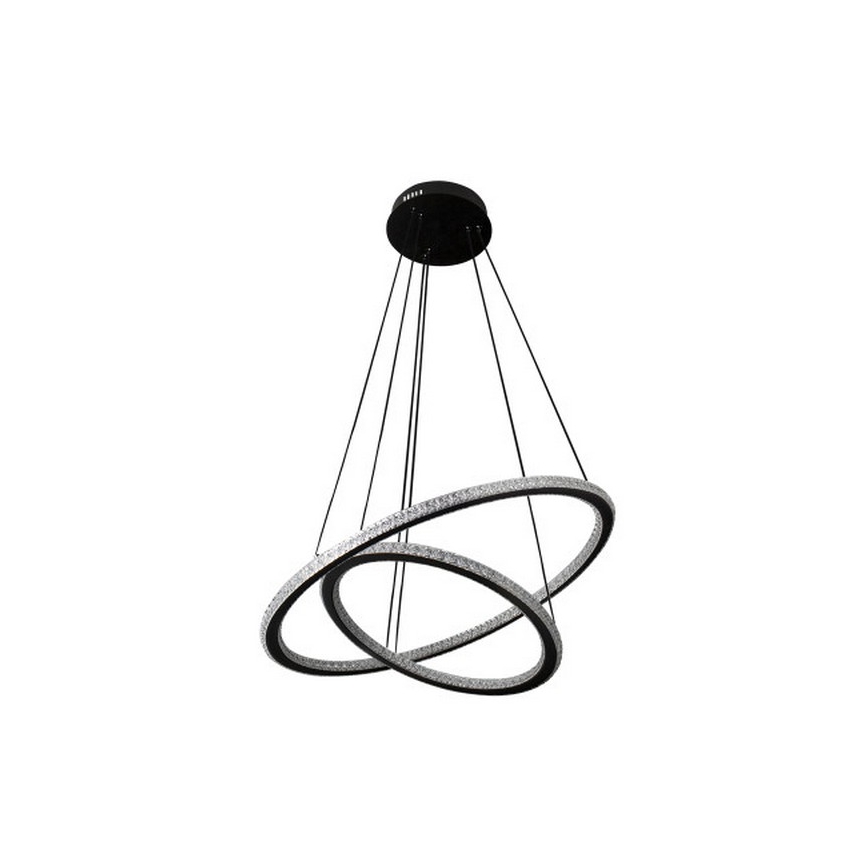 LED luster s mogućnošću prigušivanja na sajli LED/150W/230V 3000-6500K + daljinski upravljač