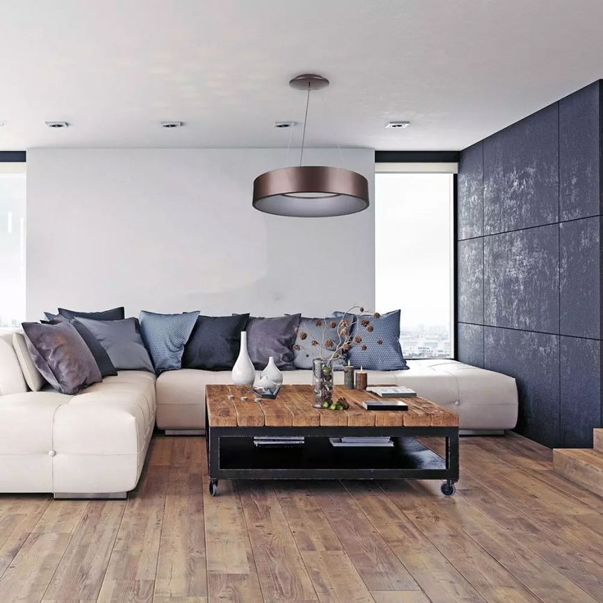 LED luster s mogućnošću prigušivanja na sajli LED/20W/230V