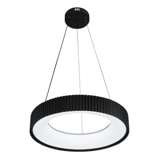LED luster s mogućnošću prigušivanja na sajli LED/75W/230V 3000-6500K Ø 49 cm + daljinski upravljač
