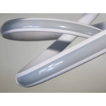 LED luster s prigušivanjem na sajli LED/85W/230V 3000-6500K Ø 49 cm + daljinski upravljač