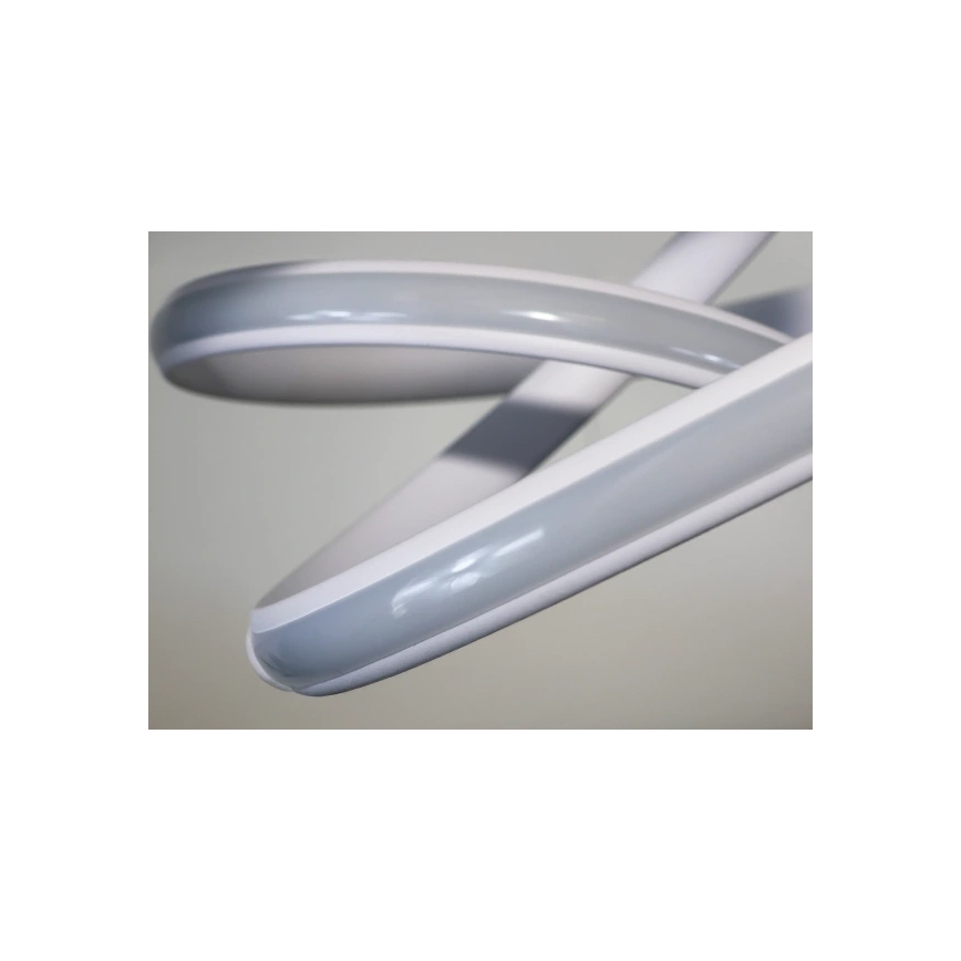 LED luster s prigušivanjem na sajli LED/85W/230V 3000-6500K Ø 49 cm + daljinski upravljač