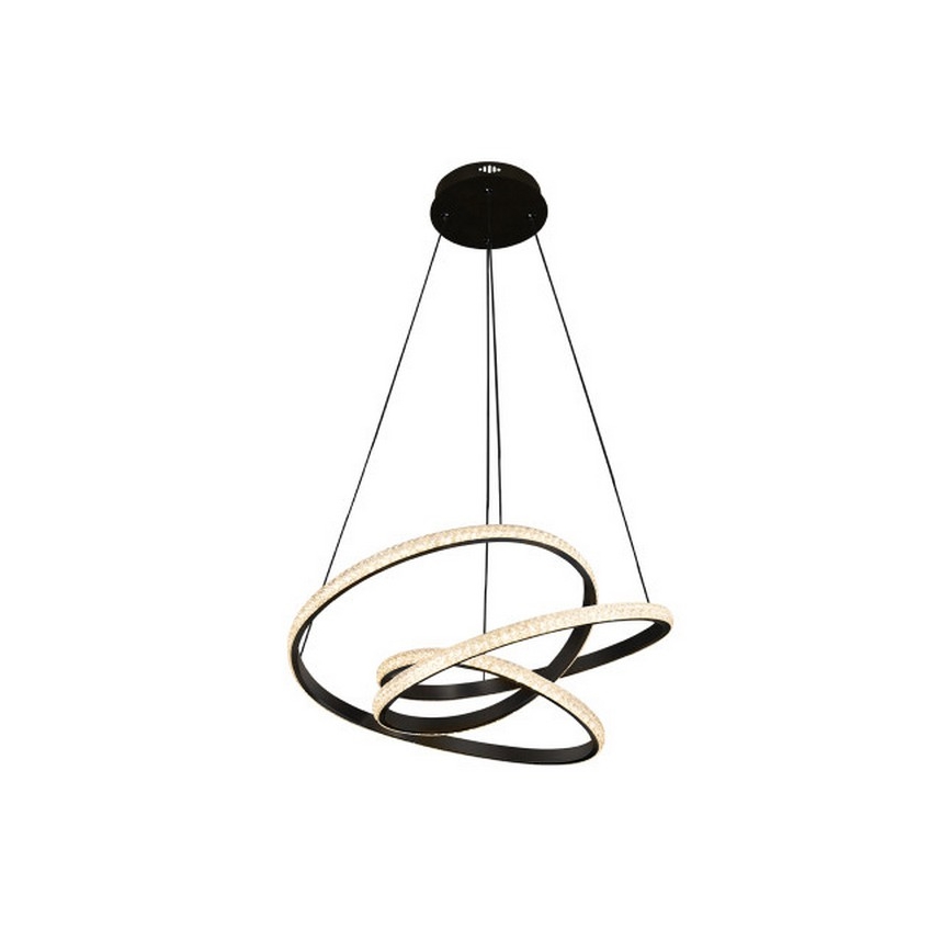 LED luster na sajli s funkcijom prigušivanja LED/90W/230V 3000-6500K promjer 47 cm + daljinski upravljač