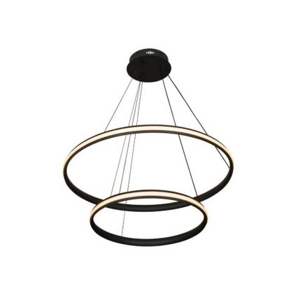 LED luster s mogućnošću prigušivanja na sajli LED/90W/230V 3000-6500K Ø 60 cm + daljinski upravljač