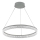 LED luster s mogućnošću prigušivanja na užetu ALIANZ LED/60W/230V 3000-6000K Ø 80 cm + daljinski upravljač