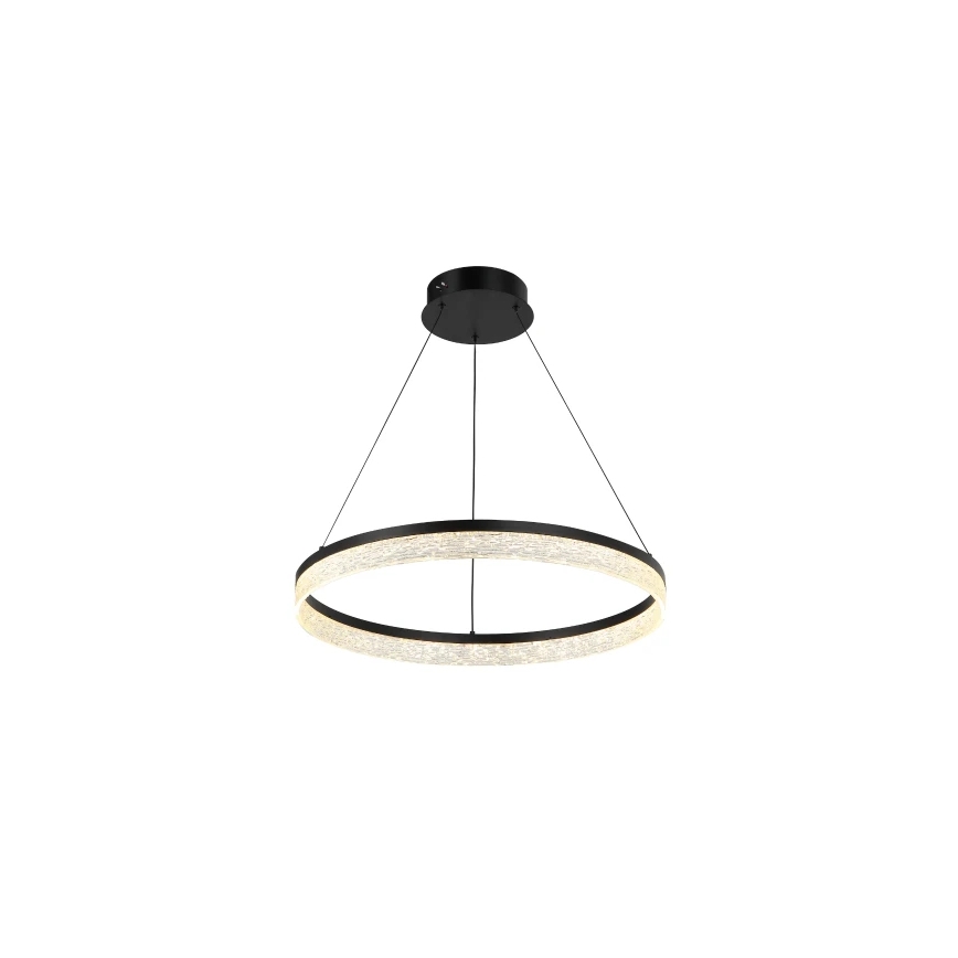 LED prigušivi luster na sajli ALIANZ LED/60W/230V 3000-6000K promjer 80 cm + daljinski upravljač