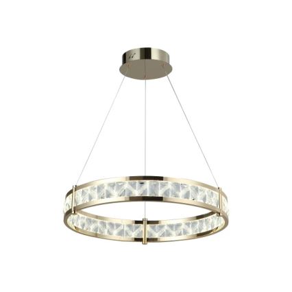 LED kristalni luster na sajli ENRIQUE s mogućnošću prigušivanja LED/40W//230V 3000-6000K promjer 60 cm + daljinski upravljač