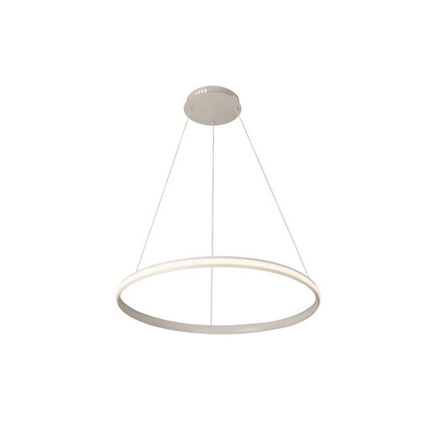 LED prigušivi luster na sajli LED/55W/230V 3000-6500K Ø 60 cm + daljinski upravljač