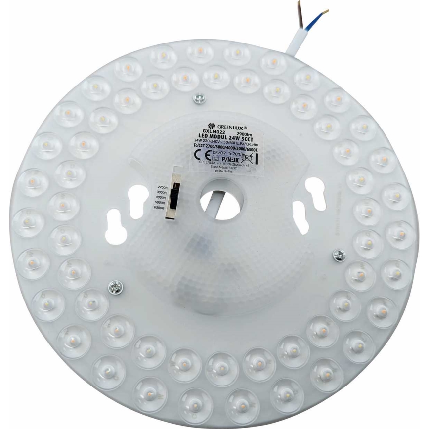 LED magnetni modul LED/12W/230V Ø 12,5 cm 2700/3000/4000/5000/6500K