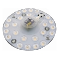 LED magnetski modul LED/12W/230V promjer 12,5 cm 3000K