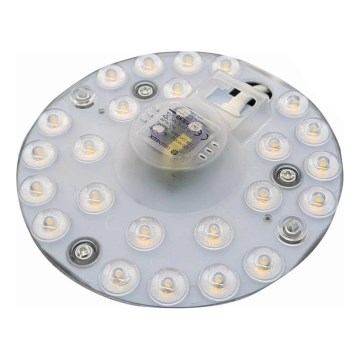 LED magnetski modul LED/12W/230V promjer 12,5 cm 3000K