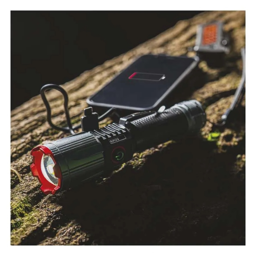 LED metalna punjiva lampa LED/5V 3000 lm 5000 mAh IP43