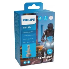 LED Moto žarulja Philips ULTION 11342 U6000 X1 H4 P43t-38/18W/12V 5800K