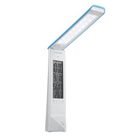 LED Multifunkcionalna prigušiva stolna lampa DAISY LED/1,6W/USB bijelo-plava 600 mA