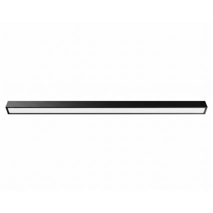 LED Nadgradna/luster na sajli LED/44W/230V 6000K 120 cm crna