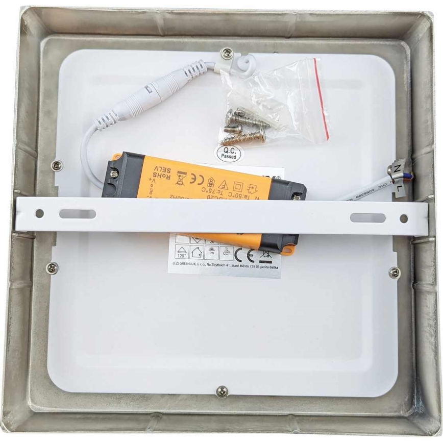 LED Nadgradna stropna svjetiljka FENIX LED/18W/230V 2800K 22,5 cm