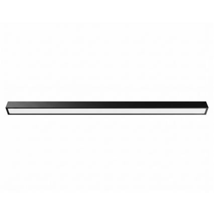 LED nadgradna svjetiljka/luster na sajli LED/44W/230V 3000K 120 cm crna