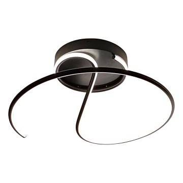 LED Nadgradni luster DELTA LED/30W/230V crna