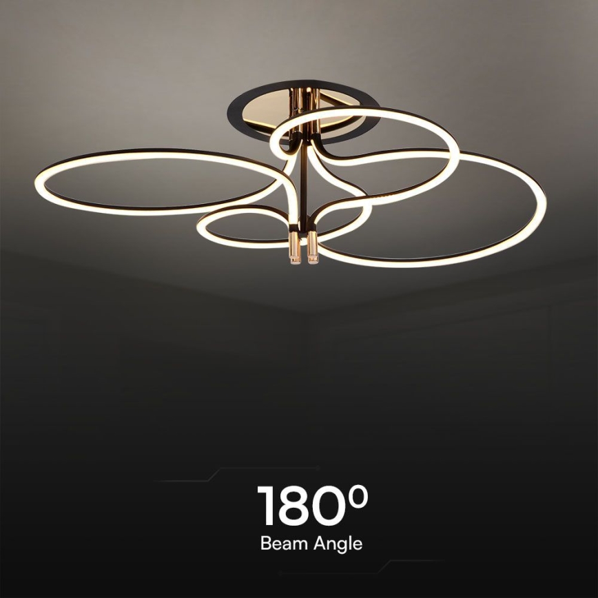 LED Nadgradni luster LED/36W/230V 3000K