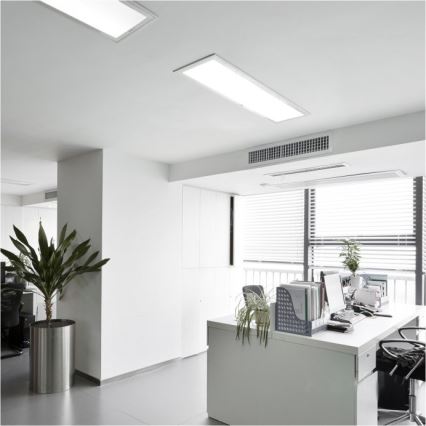 LED Nadgradni panel BRISBANE LED/36W/230V 4000K 29,5x119 cm bijela