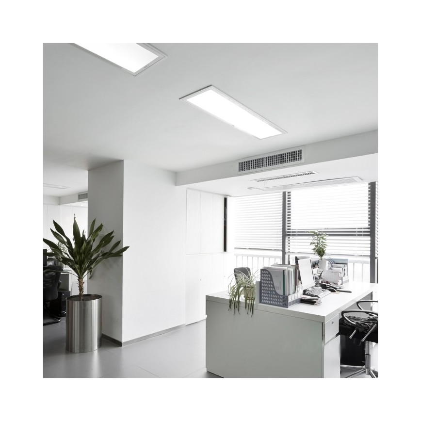 LED Nadgradni panel BRISBANE LED/36W/230V 4000K 29,5x119 cm bijela