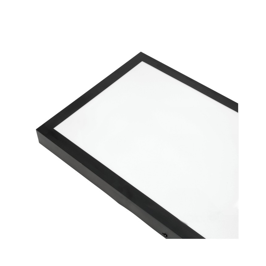 LED Nadgradni panel BRISBANE LED/36W/230V 4000K 29,5x119 cm crna