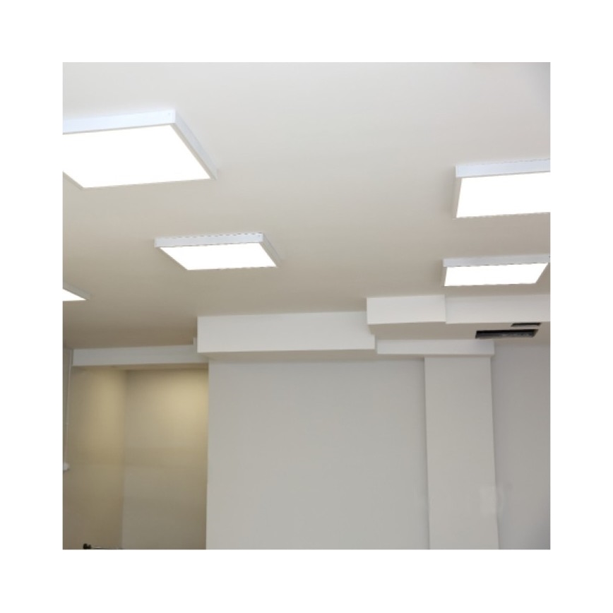 LED Nadgradni panel BRISBANE LED/36W/230V 4000K 59,5x59,5 cm bijela