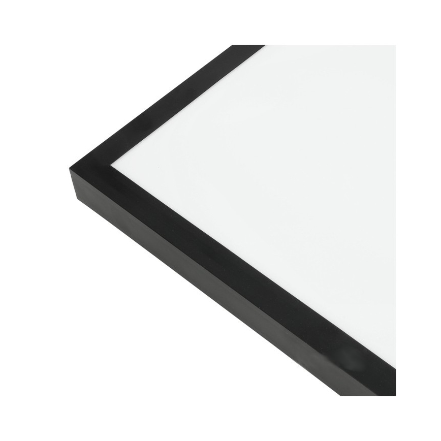 LED Nadgradni panel BRISBANE LED/36W/230V 4000K 59,5x59,5 cm crna