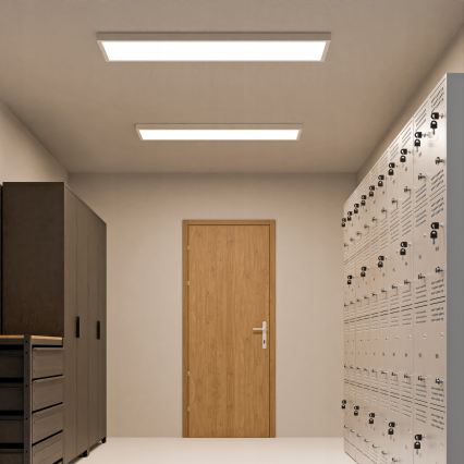 LED nadgradni panel LED/60W/230V 30x120 cm bijela