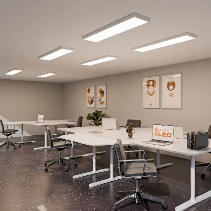 LED nadgradni panel LED/60W/230V 30x120 cm bijela