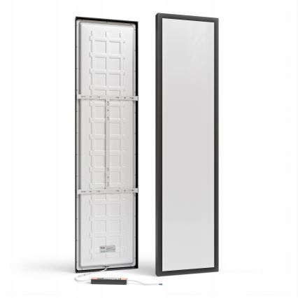 LED nadgradni panel LED/60W/230V 30x120 cm crne boje