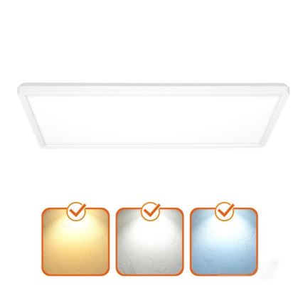 LED Nadgradni panel NIVERA LED/32W/230V IP54 3000/4000/6000K 29,5x59,5 cm bijela
