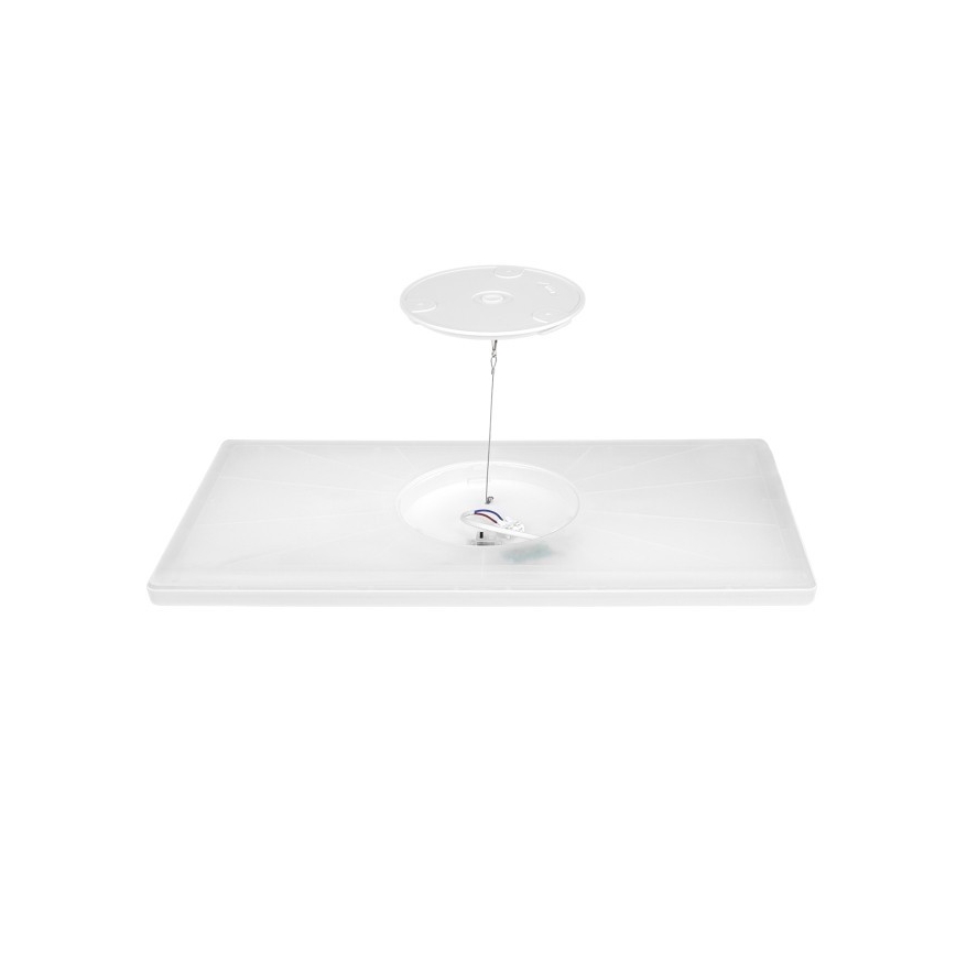 LED Nadgradni panel NIVERA LED/32W/230V IP54 3000/4000/6000K 29,5x59,5 cm bijela