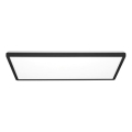 LED Nadgradni panel NIVERA LED/32W/230V IP54 3000/4000/6000K 29,5x59,5 cm crna