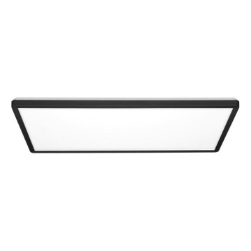 LED Nadgradni panel NIVERA LED/32W/230V IP54 3000/4000/6000K 29,5x59,5 cm crna