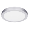 LED nadgradni/ugradni panel 2u1 24W/230V 3000/4000/6000K Ø 30 cm IP54 srebrni