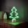 LED neonska stolna dekoracija LED/2W/3xAA USB stablo