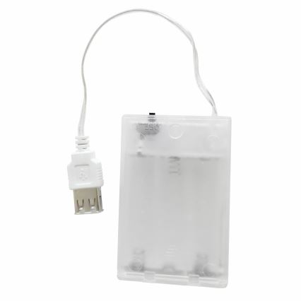 LED Neonska zidna dekoracija RAINBOW LED/3W/3xAA USB multicolor