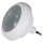 LED Noćna svjetiljka za utičnicu sa senzorom LED/0,5W/230V