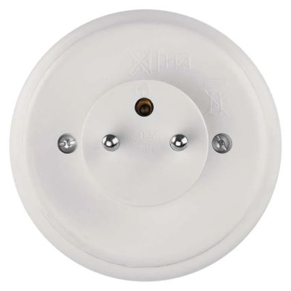 LED noćno svjetlo s senzorom i utičnicom LED/0,3W/230V