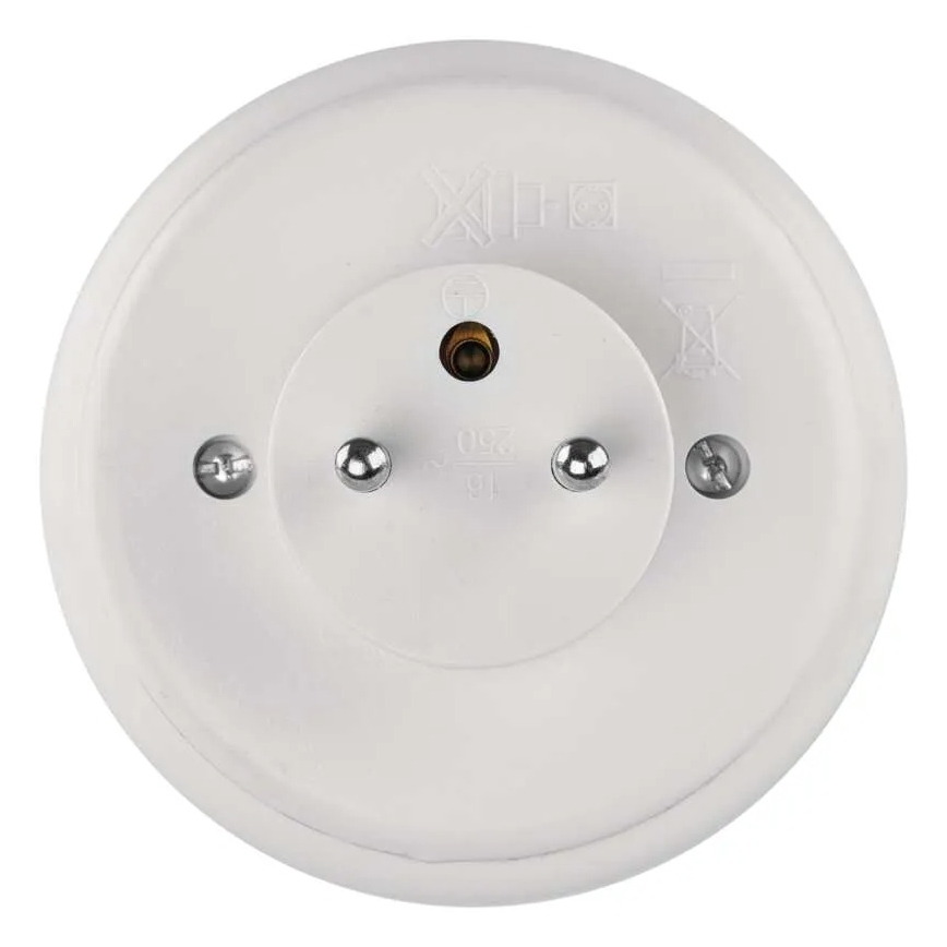 LED noćno svjetlo s senzorom i utičnicom LED/0,3W/230V