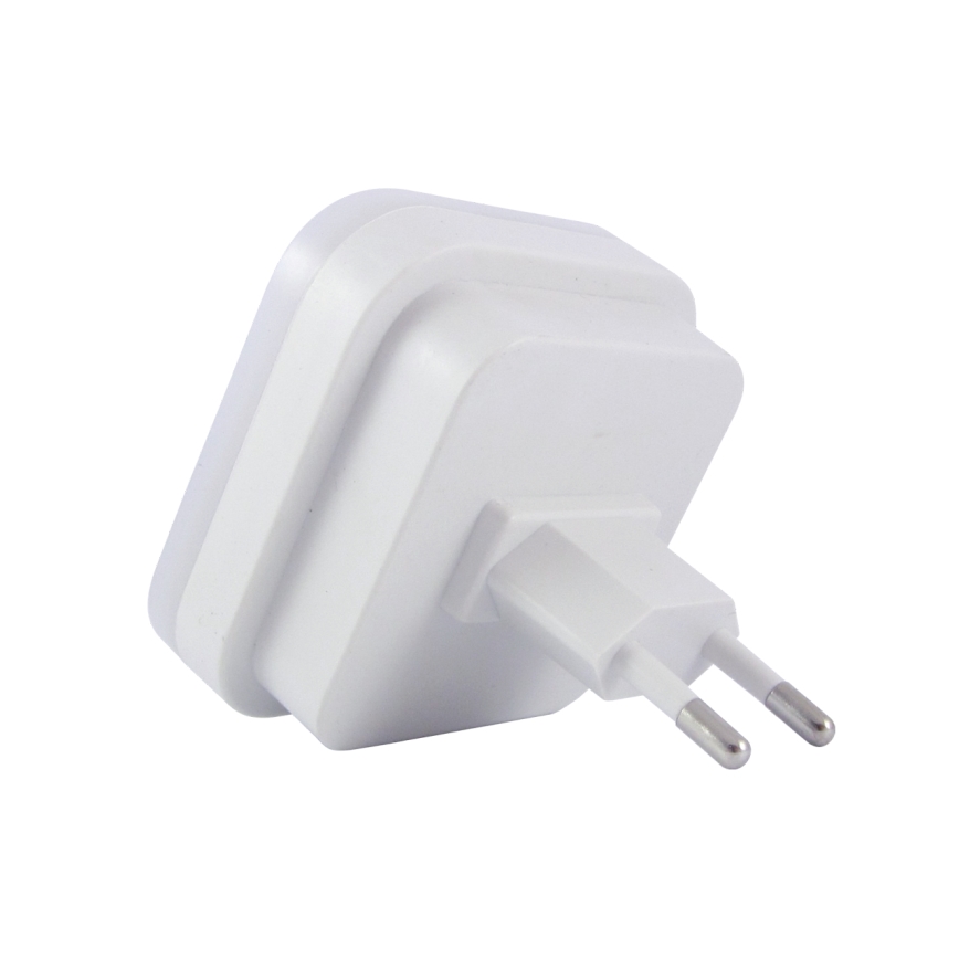 LED noćno svjetlo sa senzorom LED/0,5W/230V bijela